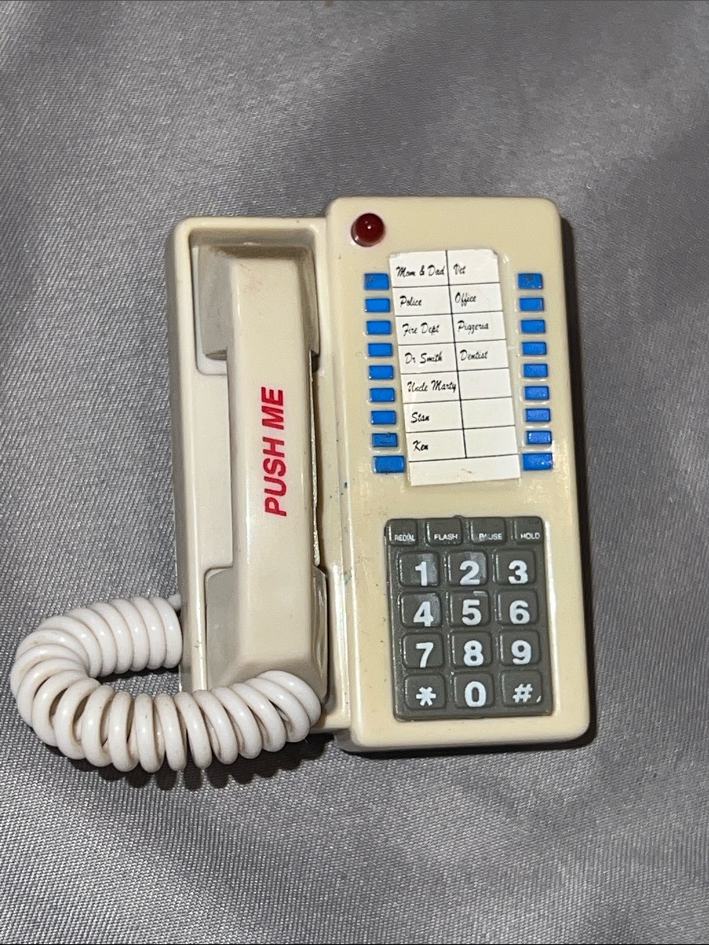 Vintage ACME Novelty Telephone Refrigerator Magnet 1990s Untested